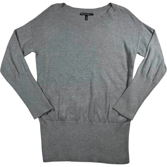 White House Black Market Women's boatneck sweater gray Size: Large - Picture 1 of 7